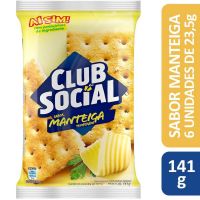 Biscoito Club Social Manteiga Temperada 23,5g - Cod. 7622010002060