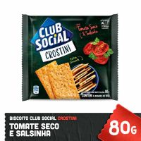 Biscoito Club Social Crostini Tomate Seco e Salsinha 80Gr - Cod. 7622210782915