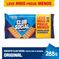 Biscoito Club Social Regular Original Embalagem Econômica 288Gr - Cod. 7622300990749
