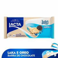 Chocolate Branco Lacta Laka Oreo 90gr - Cod. 7622210936707