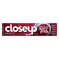 Creme Dental em Gel Closeup Proteção 360º Fresh Red Hot 90g - Cod. 7891037744356