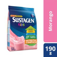 Complemento Alimentar Sustagen Kids Morango Sachê 190g - Cod. 7898941911287