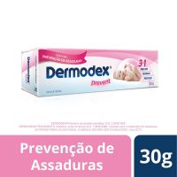 Pomada para Prevenção de Assaduras Dermodex Prevent - 30g - Cod. 7891035528569