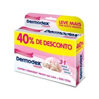 Kit Pomada para Prevenção de Assaduras Dermodex Prevent - 120g (2x60g) - 40% OFF - Cod. 7891035090042