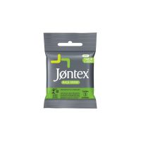 Preservativo Camisinha Jontex Sabor Maçã Verde - 3 Unidades - Cod. 7896222720283