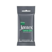 Preservativo Camisinha Jontex Extra Lubrificado - 6 Unidades - Cod. 7896222720221