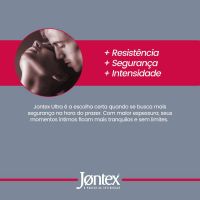 Preservativo Camisinha Jontex Ultra Resistente - 6 Unidades - Cod. 7896222720245
