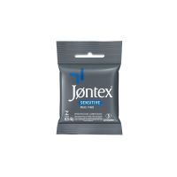 Preservativo Camisinha Jontex Sensitive 3 Unidades - Cod. 7896222720009