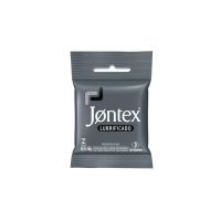 Preservativo Camisinha Jontex Lubrificado - 3 Unidades - Cod. 7896222720030