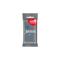 Preservativo Camisinha Jontex Sensitive - Leve 8 Pague 6 - Cod. 7891035990403