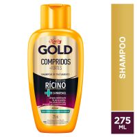 Shampoo Niely Gold Compridos e Fortes 275mL - Cod. 7896000726353