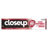 Gel Dental Menta Intensa Closeup Poder Antibac Caixa 85g - Cod. 7891150078543
