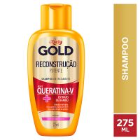 Shampoo Niely Gold Reconstrução Potente 275mL - Cod. 7896000711168