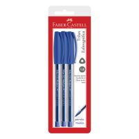 Caneta Esferográfica Faber-Castell Trilux 1.0 Azul - Cod. 7891360564041