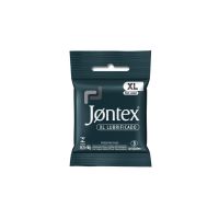 Preservativo Camisinha Jontex Lubrificado XL - 3 Unidades - Cod. 7896222720429C48