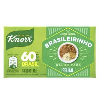 Caldo em Tablete para Feijão Knorr 57g 6 Unidades Edição Limitada Brasileirinho - Cod. 7891150079366