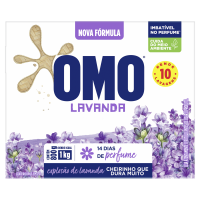Lava-Roupas em Pó Omo Lavanda Caixa 800g - Cod. 7891150080188