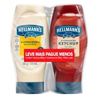 Kit Ketchup 380g + Maionese 335g Hellmann's Leve Mais Pague Menos - Cod. 7891150079960