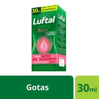 Antigases Luftal Gotas Simeticona 75mg/ml - 30ml - Cod. 7896016808302