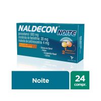 Antigripal Naldecon Noite - Caixa 24 Comprimidos - Cod. 7896016806261