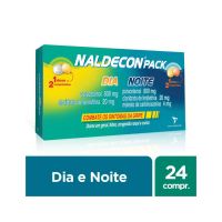 Antigripal Naldecon Pack Dia e Noite - Caixa 24 Comprimidos - Cod. 7896016807213