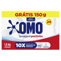 Lava Roupas Omo em Pó Lavagem Perfeita 1,6 kg - Caixa - Cod. 7891150081147