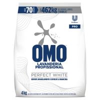 Lava-Roupas Pó Concentrado Lavanderia Profissional Omo Perfect White Pro Pacote 4kg  - Cod. C42344