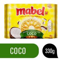 Biscoito Amanteigado Coco Mabel Pacote 330g - Cod. 7896071023115