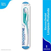 Sensodyne Limpeza Profunda Escova Dental para Dentes Sensíveis - Cod. 7896015591113
