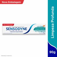 Sensodyne Limpeza Profunda Creme Dental para Dentes Sensíveis 90g - Cod. 7896015591106