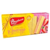 Biscoito Wafer Bauducco Morango 140g - Cod. 7891962037004