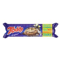 Biscoito Cookie Baunilha Com Gotas De Chocolate Toddy Pacote 150g Embalagem Econômica - Cod. 7894321219523