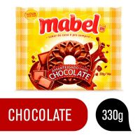 Biscoito Amanteigado Chocolate Mabel Pacote 330g - Cod. 7896071023139
