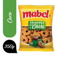 Biscoito Rosquinha Coco Mabel Pacote 350g - Cod. 7896071025133