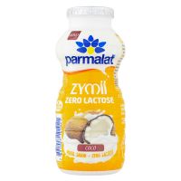 Bebida Láctea Fermentada com Preparado de Coco Zero Lactose para Dietas com Restrição a Lactose Parmalat Zymil Frasco 170g - Cod. 7891097101021