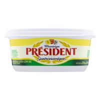 Manteiga Extra com Sal Président Gastronomique Pote 200g - Cod. 7891097001338