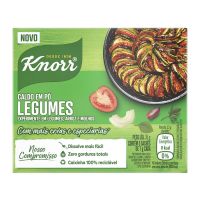 Caldo em Pó Legumes Knorr 35g Com 5 Unidades - Cod. 7891150078796