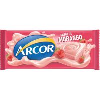 Display de Tablete de Chocolate Arcor Sabor Morango 80g (12 un/cada) - Cod. 7898142864979