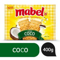 Biscoito Coco Mabel Pacote 400g - Cod. 7896071003926