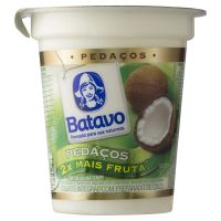 Iogurte Integral com Preparado e Pedaços de Coco Batavo Pedaços Copo 100g - Cod. 7891097000621