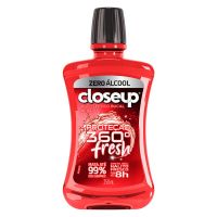 Enxaguante Bucal Closeup Antisséptico Zero Álcool Red Hot Proteção 360° Fresh 250mL - Cod. 7891150084162