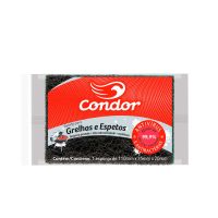 Esponja Condor Limpeza Pesada para Grelhas e Espetos - Cod. 7891055661109