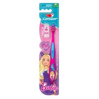 Escova Dental Condor Macia Barbie Kids+ Cabeça P Grátis Capa Protetora - Cod. 7891055323984