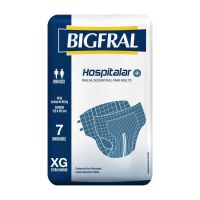 Fralda Bigfral Hospitalar XG 7 Unidades - Cod. 7896012879184