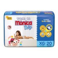 Fralda Turma da Mônica Baby Jumbo XG 20 Unidades - Cod. 7896012879795