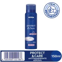 Desodorante Antitranspirante Aerosol Nivea Protect & Care 150mL - Cod. 4005900122186