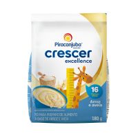 Cereal Infantil Piracanjuba Crescer Arroz Aveia Pouch 180g - Cod. 7898215157274
