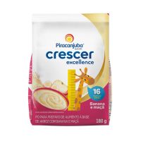 Cereal Infantil Piracanjuba Crescer Banana e Maçã Pouch 180g - Cod. 7898215157281