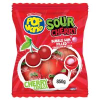 Pirulito Pop Mania Sour Cherry 50 Unidades de 17g Cada - Cod. 7891151033527