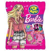 Pirulito Pop Mania Barbie Framboesa 50 Unidades de 12g cada - Cod. 7891151022873
